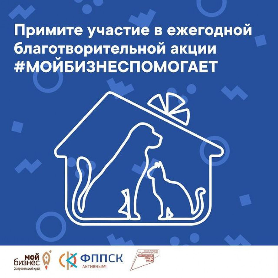Ежегодная благотворительная акция #МойБизнесПомогает